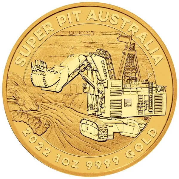 1 Unze Goldmünze Australien 2022 | Motiv: Super Pit