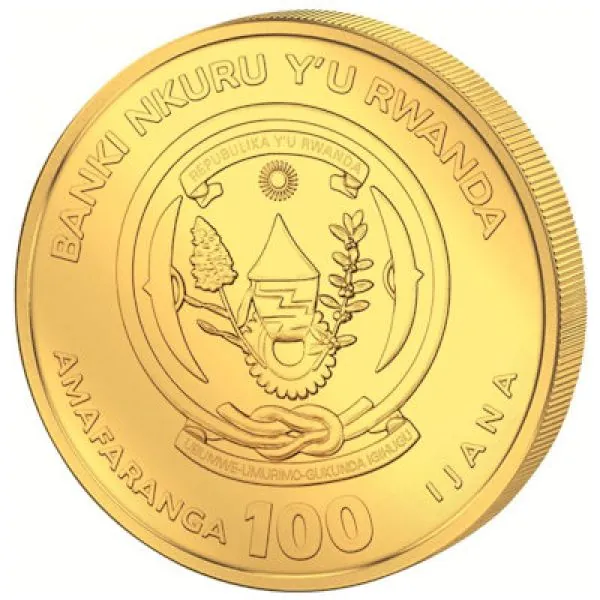 1 Unze Goldmünze Ruanda 2023 | Lunar Serie - Motiv: HASE