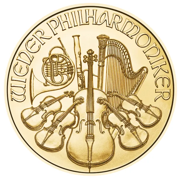 1 Unze Goldmünze Österreich 2023 - Wiener Philharmoniker
