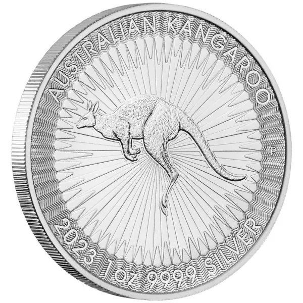 1 Unze Silbermünze Australien 2023 - Känguru