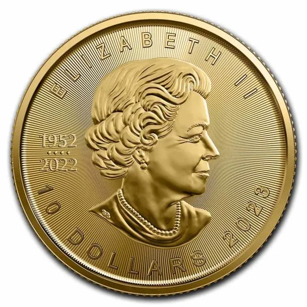 1/4 Unze Goldmünze Kanada 2023 - Maple Leaf