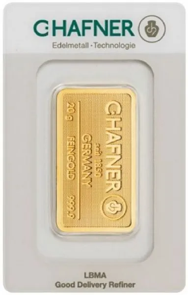 C.HAFNER 6 x Goldbarren im Investmentpaket mit insgesamt 31 Gramm Gold