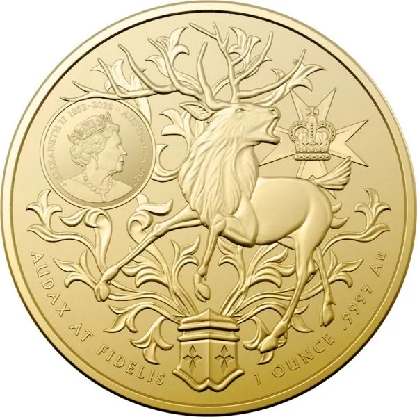 1 Unze Goldmünze Australien 2023 | Coat of Arms | RAM Ausgabe