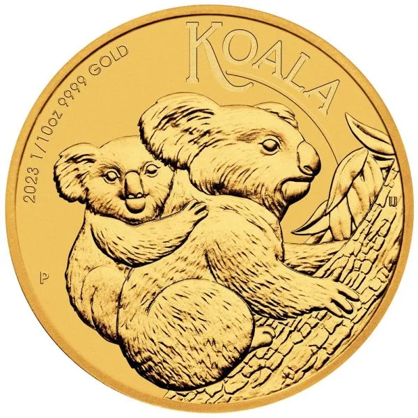 1/10 Unze Goldmünze Australien 2023 - Koala
