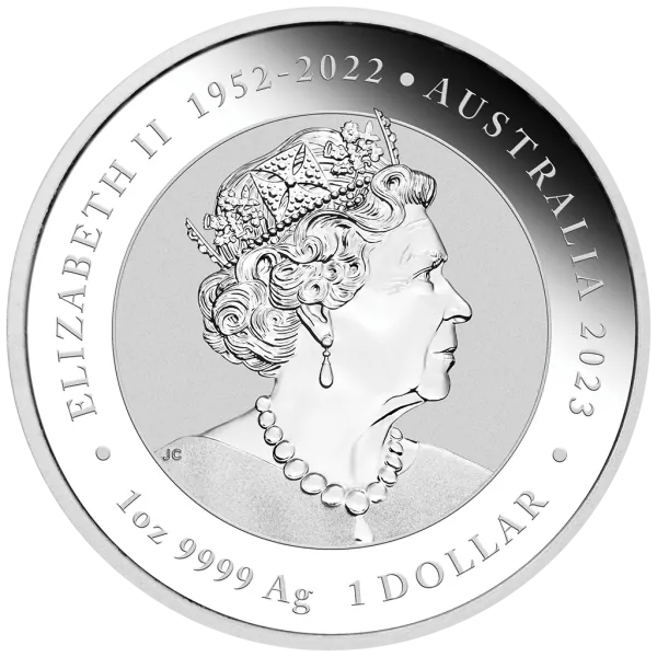 1 Unze Silbermünze Australien 2023 - Quokka