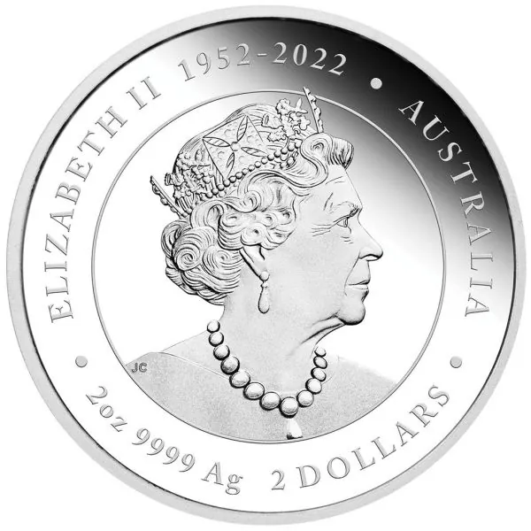 Australien 3er Silbermünzen SET 2024 in Polierte Platte - Lunar Serie 3 - Motiv: DRACHE