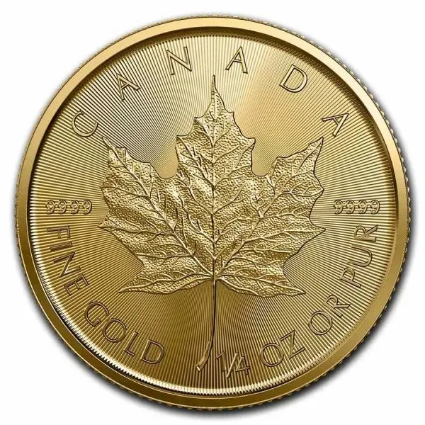 1/4 Unze Goldmünze Kanada 2024 - Maple Leaf