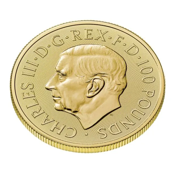 1 Unze Goldmünze Großbritannien 2024 | Motiv: Britannia und Liberty