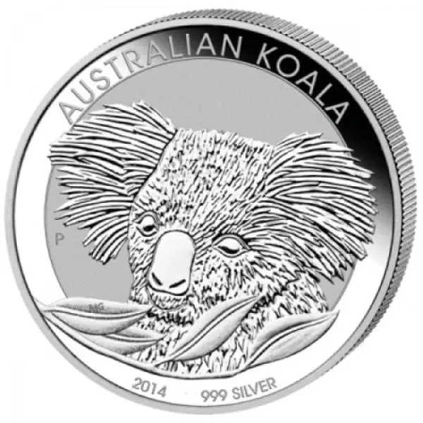 10 Unze Silbermünze Australien 2014 - Koala *