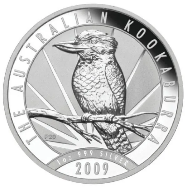 1 Unze Silbermünze Australien 2009 - Kookaburra *