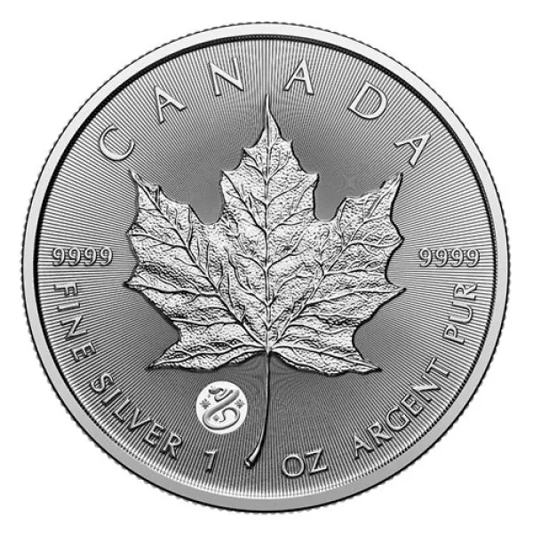 1 Unze Silbermünze Kanada 2025 im Blister - Maple Leaf | Treasured Silver Maple Leaf - Privy Mark: Year of the Snake - Jahr der Schlange ( Premium Bullion )