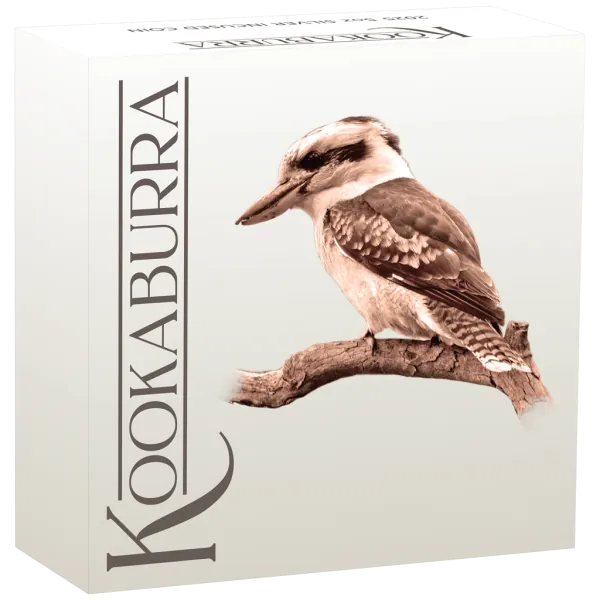 5 Unze Silbermünze Australien 2025 - Kookaburra Incused in HIGH RELIEF und Polierte Platte