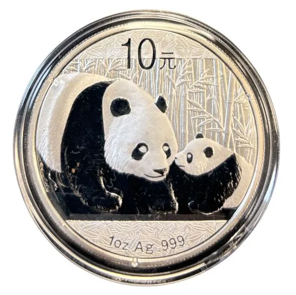 1 Unze Silbermünze China 2011 - Panda *