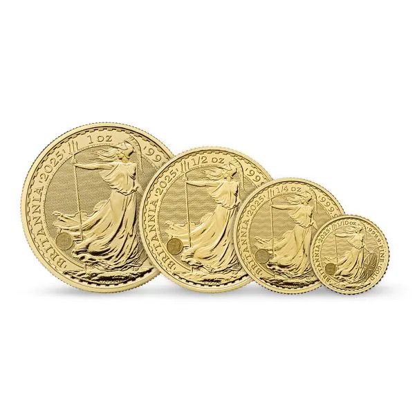 1/2 Unze Goldmünze Großbritannien 2026 - Britannia | Motiv: König Charles ( Charles III. )