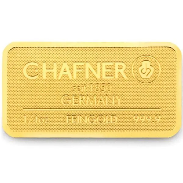 5 Gramm Goldbarren C.HAFNER in Blister mit Seriennummer 5 Gramm Goldbarren C.HAFNER in Blister mit Seriennummer