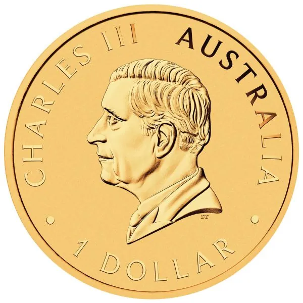 1 Unze Silbermünze Australien 2026 Kookaburra mit partieller Vergoldung im Blister, Privy Mark zur Perth Stamp and Coin Show, geprägt in 999,9er Feinsilber