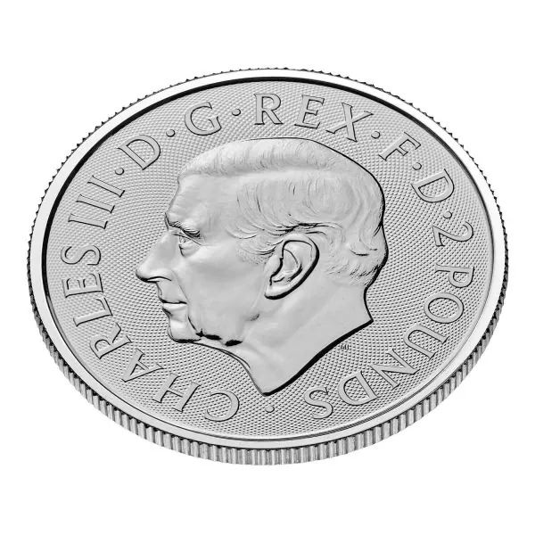 1 Unze Silbermünze Großbritannien 2026 | Motiv: St. Georg und der Drache ( St George and the Dragon )