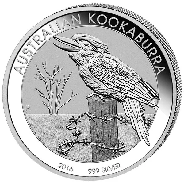 10 Unze Silbermünze Australien 2016 - Kookaburra * 10 Unze Silbermünze Australien 2016 - Kookaburra *