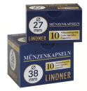 LINDNER Münzkapseln im 10er Pack | Von 35 mm bis 50 mm
