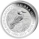 1 Kilo Silbermünze Australien 2014 - Kookaburra