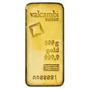 500 Gramm Goldbarren Valcambi mit Seriennummer