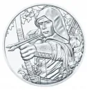 1 Unze Silbermünze Österreich 2019 im Blister | Serie: 825 Jahre Münze Wien - Motiv: Robin Hood | 3. Ausgabe