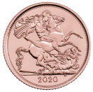 Großbritannien 1/2 Pfund Sovereign Goldmünze 2020 - The Half Sovereign