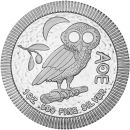 1 Unze Silbermünze Niue 2021 - Eule