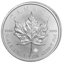 1 Unze Silbermünze Kanada 2021 - Maple Leaf
