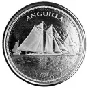 1 Unze Silbermünze Anguilla 2021 | Eastern Caribbean EC8 - Motiv: Anguilla
