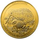 1/4 Unze Goldmünze Neuseeland 2022 - Kiwi in Polierte Platte