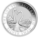 1 Unze Silbermünze Australien 2022 | Motiv: Der Schwan - The Swan