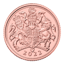Großbritannien 1/2 Pfund Sovereign Goldmünze 2022 - The Half Sovereign