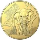 1 Unze Goldmünze Australien 2022 | Serie: Australia Zoo - Motiv: Elefant