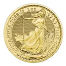 1 Unze Goldmünze Großbritannien 2023 - Britannia | Motiv: König Charles ( Charles III. )