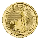 1/10 Unze Goldmünze Großbritannien 2023 - Britannia | Motiv: Königin Elizabeth ( Elizabeth II. )