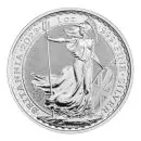1 Unze Silbermünze Großbritannien 2023 - Britannia | Motiv: König Charles ( Charles III. )