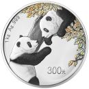1 Kilo / 1000 Gramm Silbermünze China 2023 in Polierte Platte - Panda