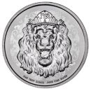 1 Unze Silbermünze Niue 2023 | Motiv:  Brüllender Löwe ( Roaring Lion )