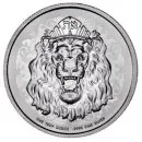 1 Unze Silbermünze Niue 2023 | Motiv: Brüllender Löwe ( Roaring Lion )