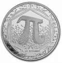 1 Unze Silbermünze Salomon 2023 | Motiv: Pi ( Kreiszahl )