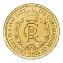 1/10 Unze Goldmünze Großbritannien 2023 | Motiv: The Coronation of His Majesty King Charles III.
