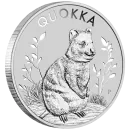 1 Unze Silbermünze Australien 2023 - Quokka