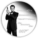 1 Unze Silbermünze Tuvalu 2024 Polierte Platte in Farbe | Serie: James Bond Legacy - Motiv: Pierce Brosnan