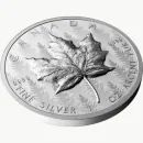1 Unze Silbermünze Kanada 2024 Reverse Proof in ULTRA HIGH RELIEF | Motiv: Maple Leaf