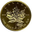 1 Unze Goldmünze Kanada 1999 - Maple Leaf | Privy Mark: 20 Jahre Maple Leaf ( 20 Years ANS )