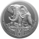 5 Rand | 1 Unze Silbermünze Südafrika 2024 | Serie: Big Five III - Motiv: Elefant | 1. Ausgabe