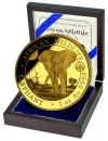 1 Unze Goldmünze Somalia 2025 - Elefant | Privy Mark: World Money Fair Berlin