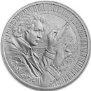 1 Unze Silbermünze Niue 2024 | Icons of Inspiration - Motiv: Ludwig van Beethoven