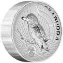 5 Unze Silbermünze Australien 2025 - Kookaburra Incused in HIGH RELIEF und Polierte Platte